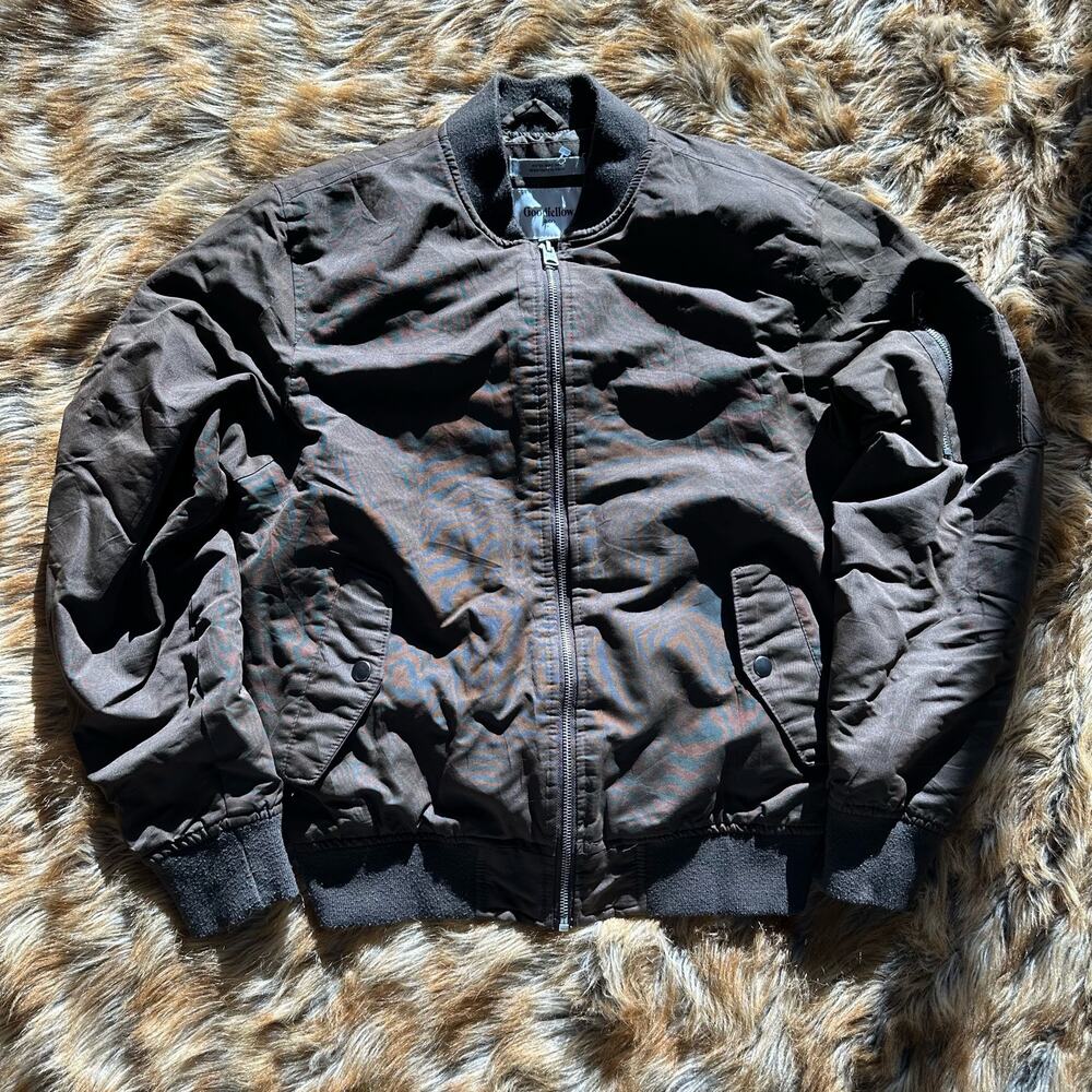 Goodfellow Multi-Utility Water Resistant Brown Jacket Men Small